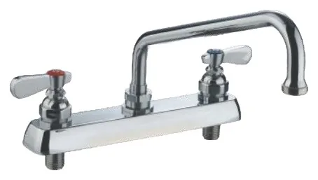 Powerline Deck-Mounted Workboard Faucet P-1123 8″ (203 mm) centers