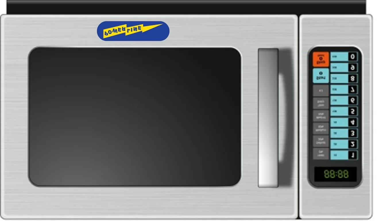 Powerline Commercial Microwave Oven PRCS511TS-B 25 L 1000 W