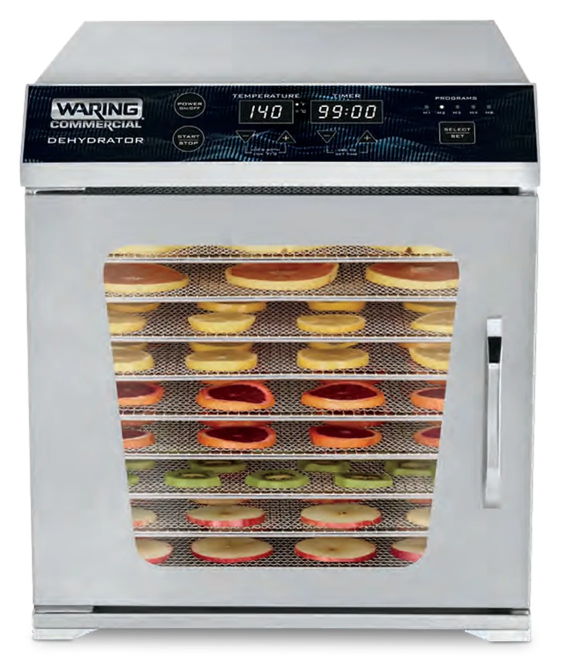 Waring 10-Tray Food Dehydrator WDH10E 10 Trays (EU F-plug (Schuko))
