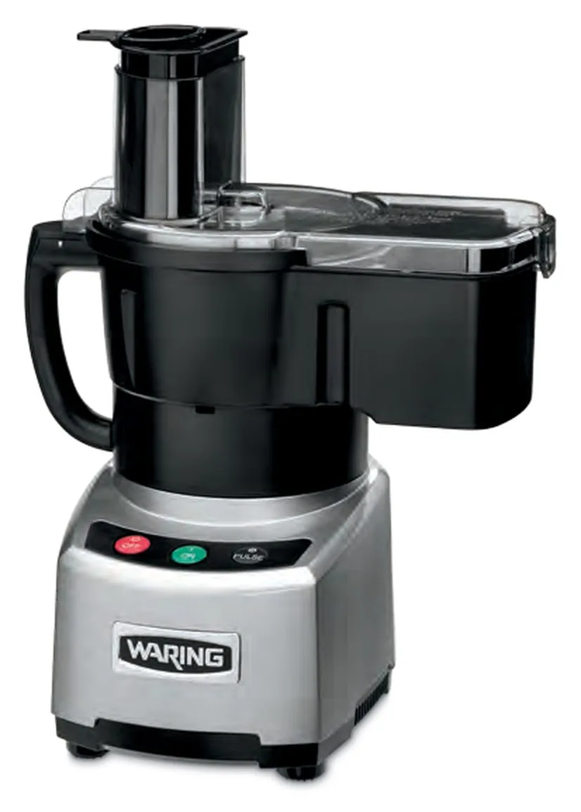 Waring 3.8 L LiquiLock Combination Bowl Cutter Mixer & Continuous-Feed Food Processor WFP16SCE 3.8 L 650 W (EU F-plug (Schuko))