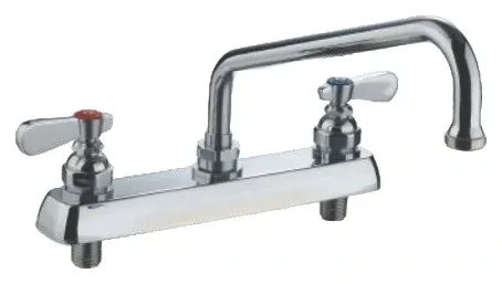 Pili Air Pre-Rinse Komersial Powerline Deck-Mounted Workboard P-1123 8″ (203 mm) centers