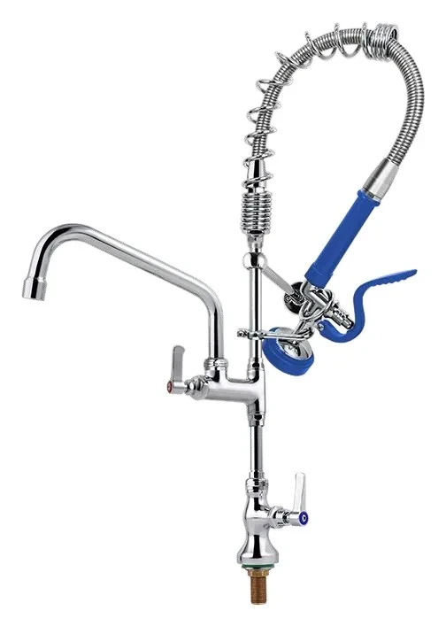Unit Mini Pre-Rinse Komersial Powerline Mini Pre-Rinse with 10″ Add-On P-2285-ADF10-MINI Max Height 25.6″