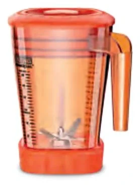 Alat Ganti & Aksesori Tulen Waring 1.4 L Orange Copolyester Raptor Jar CAC93XI-28 Orange