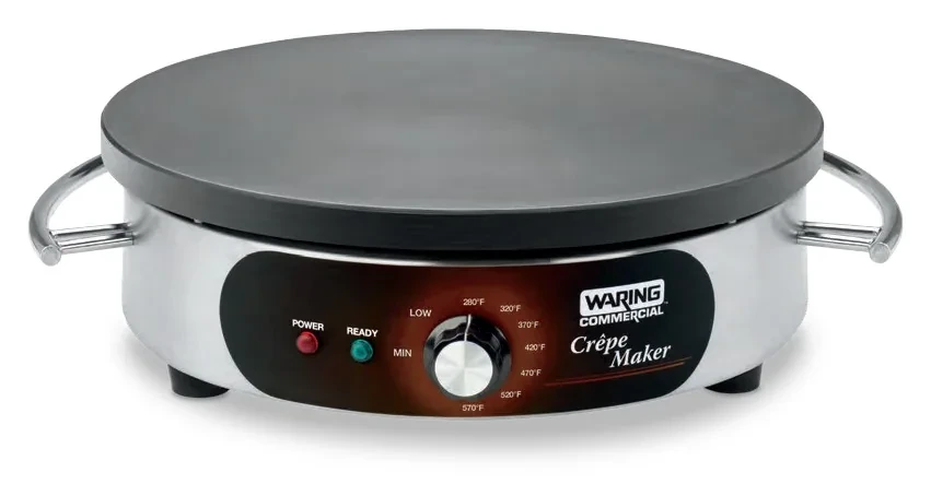 Waring 商用铸铁帕尼尼压烤机 40 cm Electric Crêpe Maker WSC160XE 40 cm (EU F-plug (Schuko))