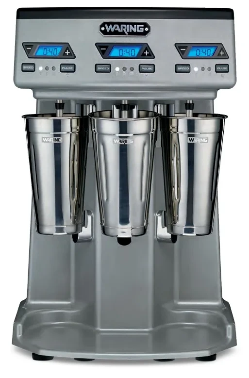 Pengadun Minuman Milkshake Waring Heavy-Duty Triple Spindle WDM360TXE 3 HP (EU F-plug (Schuko))