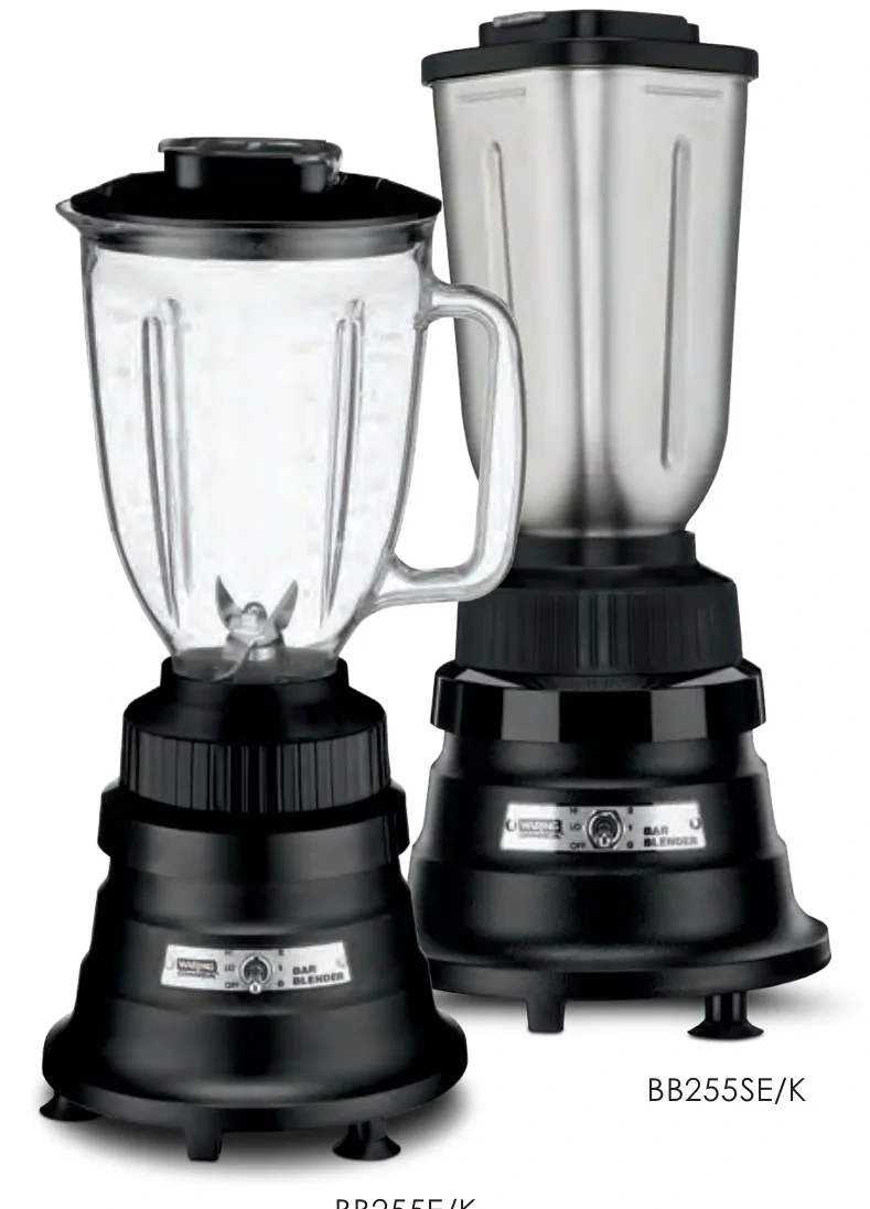 Waring 商用大马力破壁机 Light-Duty Bar Blender BB255E 1.3 L 0.75 HP (EU F-plug (Schuko))