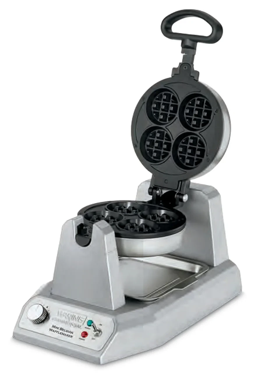 Waring 商用华夫饼机 Single Mini Belgian Waffle Maker WMB400XCE Mini (EU F-plug (Schuko))